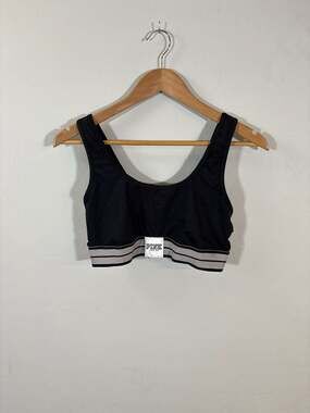 PINK Victoria's Secret Ultimate Unlined Lattice Side Sports Bra Size Large